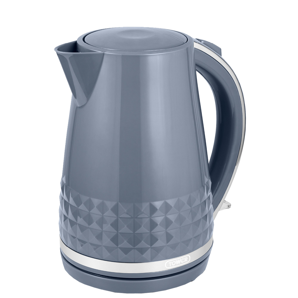 Tower Solitaire Grey Kettle 1.5L
